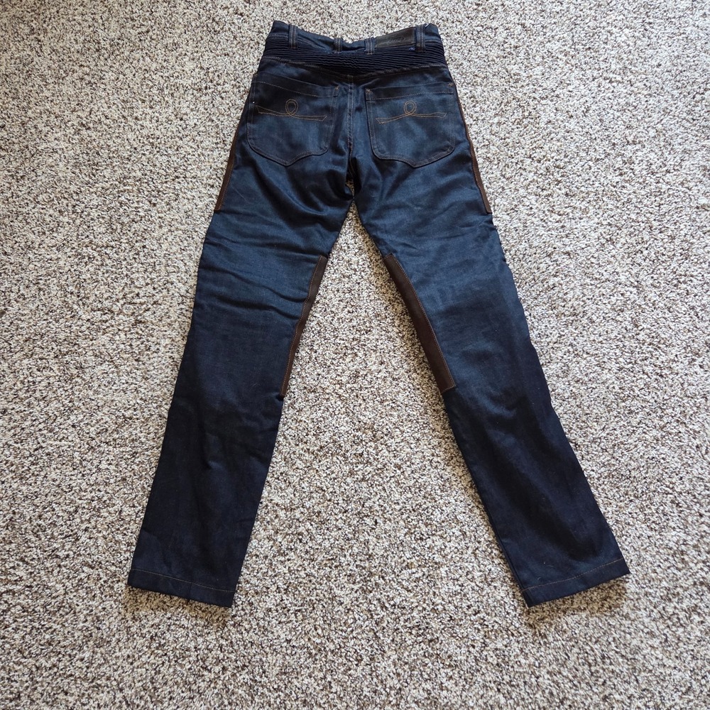 Fuel Sergeant Women's Motorcycle Jeans Pants Size 24 Black New NWT - Picture 8 of 13